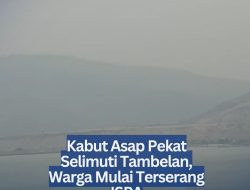 Kabut Asap Pekat Selimuti Tambelan, Warga Mulai Terserang ISPA