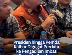 Presiden hingga Pemda Kalbar Digugat Perdata ke Pengadilan Imbas Karhutla Berulang