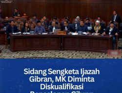 Sidang Sengketa Ijazah Gibran, MK Diminta Diskualifikasi Pencalonan Gibran