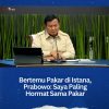 Bertemu Pakar di Istana, Prabowo: Saya Paling Hormat Sama Pakar