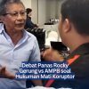 Debat Panas Rocky Gerung vs AMPB soal Hukuman Mati Koruptor