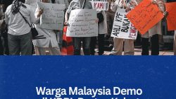 Warga Malaysia Demo di KBRI, Protes Kabut Asap Karhutla Indonesia