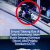 Empat Tabung Gas di Toko Kelontong Jalan Bukit Senang Karimun Dicuri, Aksi Pelaku Terekam CCTV