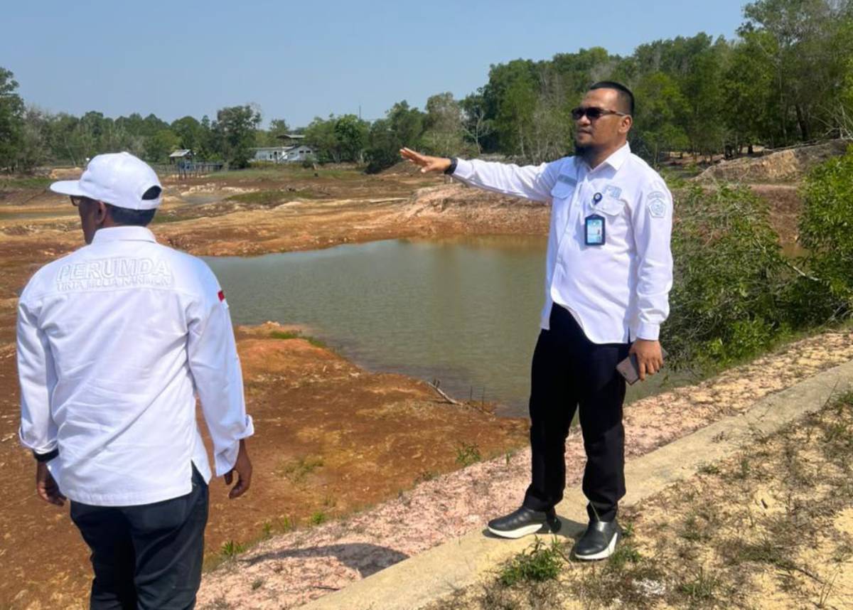 Air Waduk Menyusut, Perumda Tirta Mulia Karimun Hentikan Sementara Distribusi Air ke 809 Pelanggan.