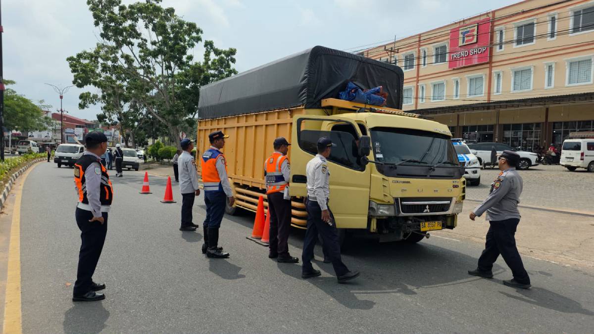Buntut Kecelakaan Maut Km 7, Dishub Tanjungpinang Gelar Operasi Gabungan.