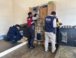 Cegah Peredaran Narkoba, Rutan Karimun Razia Kamar Hunia dan Tes Urine Warga Binaan
