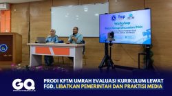 Prodi KFTM UMRAH Evaluasi Kurikulum lewat FGD, Libatkan Pemerintah dan Praktisi Media