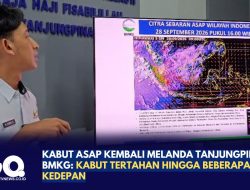 Kabut Asap Kembali Melanda Tanjungpinang, BMKG: Kabut Tertahan Hingga Beberapa Hari Kedepan