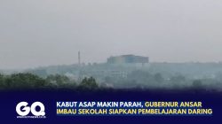 Kabut Asap Makin Parah, Gubernur Ansar Imbau Sekolah Siapkan Pembelajaran Daring