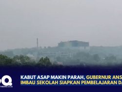 Kabut Asap Makin Parah, Gubernur Ansar Imbau Sekolah Siapkan Pembelajaran Daring