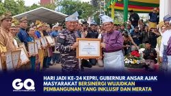 Hari Jadi ke-24 Kepri, Gubernur Ansar Ajak Masyarakat Bersinergi Wujudkan Pembangunan yang Inklusif dan Merata