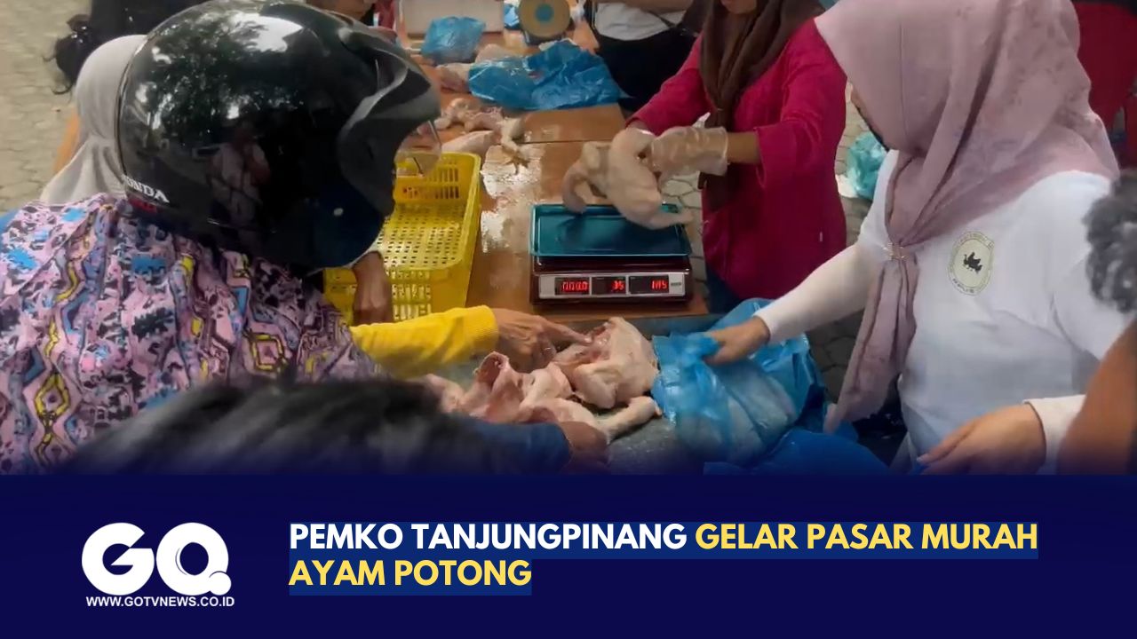 Pemko Tanjungpinang Gelar Pasar Murah Ayam Potong.