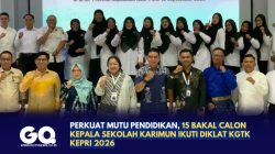 Perkuat Mutu Pendidikan, 15 Bakal Calon Kepala Sekolah Karimun Ikuti Diklat KGTK Kepri 2026