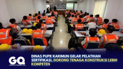 Dinas PUPR Karimun Gelar Pelatihan Sertifikasi, Dorong Tenaga Konstruksi Lebih Kompeten