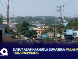 Kabut Asap Karhutla Sumatera Mulai Masuk Tanjungpinang