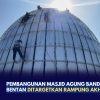 Pembangunan Masjid Agung Bandar Seri Bentan Ditargetkan Rampung Akhir 2026