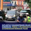Satlantas Tanjungpinang Gelar Razia Gabungan, Tindak 7 Pelanggar dan Temukan 35 Kendaraan Nunggak Pajak