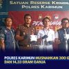 Polres Karimun Musnahkan 300 Gram Sabu dan 14,33 Gram Ganja
