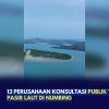 13 Perusahaan Konsultasi Publik Tambang Pasir Laut di Numbing