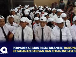 Perpadi Karimun Resmi Dilantik, Dorong Ketahanan Pangan dan Tekan Inflasi Daerah