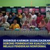 Disdikbud Karimun Sosialisasikan TKA, Dorong Peningkatan Kualitas Pendidikan Melalui Pendidikan Nonformal