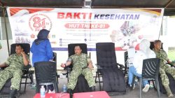 HUT ke-81 TNI, Kodim 0317/TBK Gelar Bakti Kesehatan Layani Donor Darah dan Sunat Gratis bagi Masyarakat