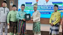 Bupati Iskandarsyah Targetkan 4.200 Pekerja Rentan Dilindungai BPJS Ketenagakerjaan, Tahap Awal Kuota 100 Orang per Desa