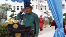Pimpin Upacara HUT ke-24 Kepri di Karimun, Wabup Rocky Tekankan Pentingnya Kerja Nyata Membangun Daerah