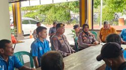 Polsek KKP Tanjungpinang Rangkul Ojek dan Poter Pelabuhan SBP Lewat Program Sego Pagi