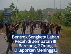 Bentrok Sengketa Lahan Pecah di Jembatan III Barelang, 2 Orang Dilaporkan Meninggal Dunia