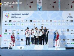 Tim Panjat Tebing Indonesia Raih 2 Emas di World Climbing Series Guiyang 2026