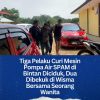 Tiga Pelaku Curi Mesin Pompa Air SPAM di Bintan Diciduk, Dua Dibekuk di Wisma Bersama Seorang Wanita