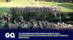 171 ASN Kepri Ikuti Pelatihan Komcad 2026, Tanjungpinang dan Natuna Absen akibat Kendala Anggaran