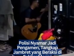 Polisi Nyamar Jadi Pengamen, Tangkap Jambret yang Beraksi di Sekitar Monas
