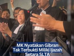 MK Nyatakan Gibran Tak Terbukti Miliki Ijazah Setara SLTA