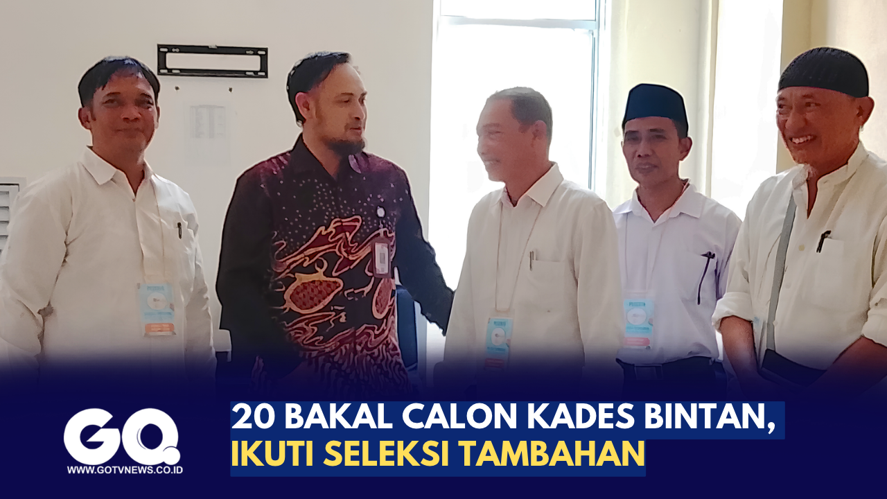 20 Bakal Calon Kades Bintan Ikuti Seleksi Tambahan.