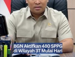 BGN Aktifkan 480 SPPG di Wilayah 3T Mulai Hari Ini