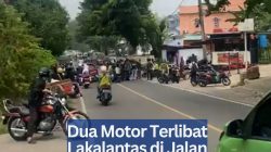 Dua Motor Terlibat Lakalantas di Jalan Handjoyo Putro Tanjungpinang