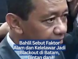 Bahlil Sebut Faktor Alam dan Kelelawar Jadi Blackout di Batam, Bintan dan Tanjungpinang