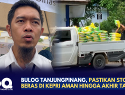 Bulog Tanjungpinang Pastikan Stok Beras di Kepri Aman Hingga Akhir Tahun