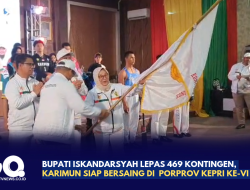 Bupati Iskandarsyah Lepas 469 Kontingen, Karimun Siap Bersaing di Porprov Kepri ke-VI 2026