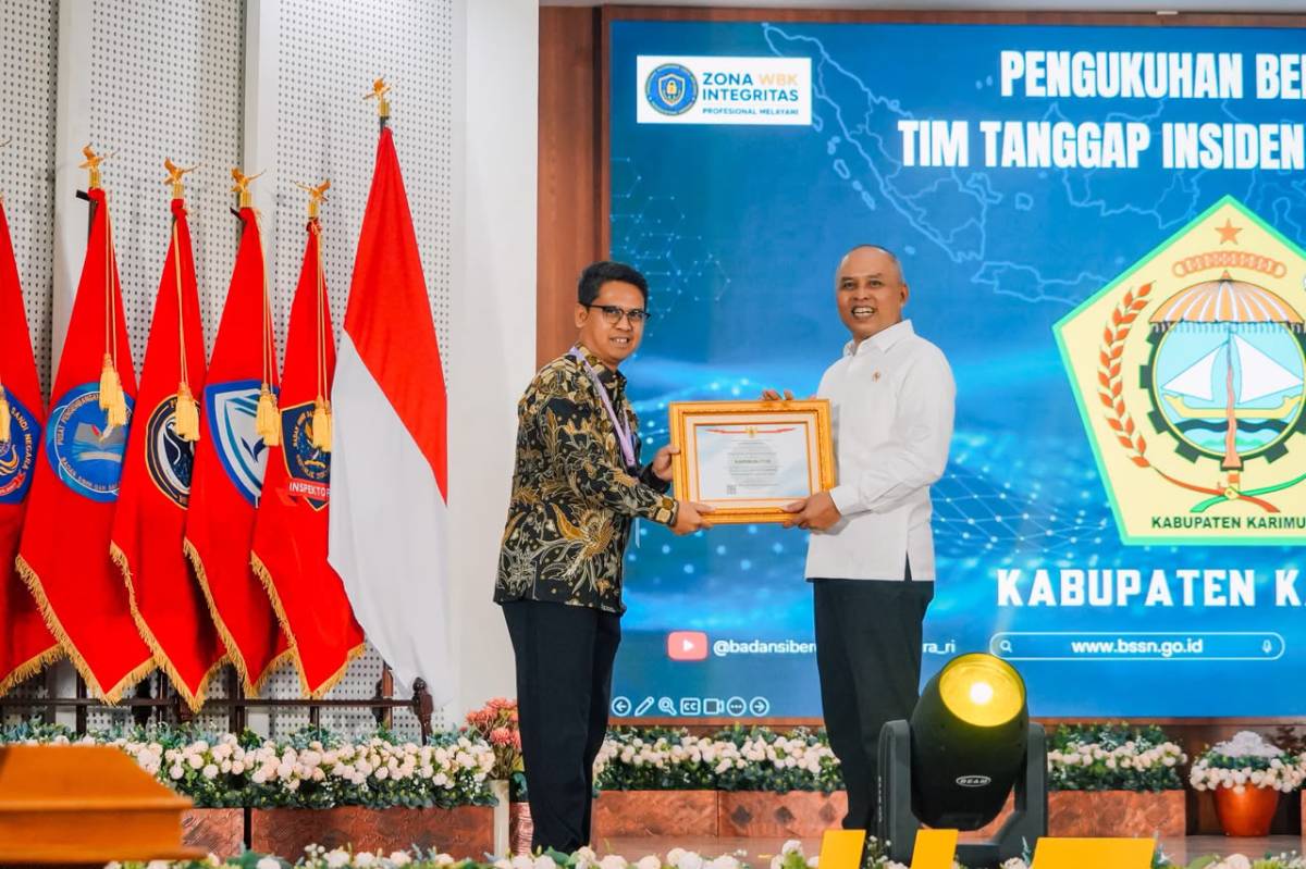 Bupati Karimun Iskandarsyah Tegaskan Keamanan Siber Jadi Fondasi Pelayanan Publik Modern.