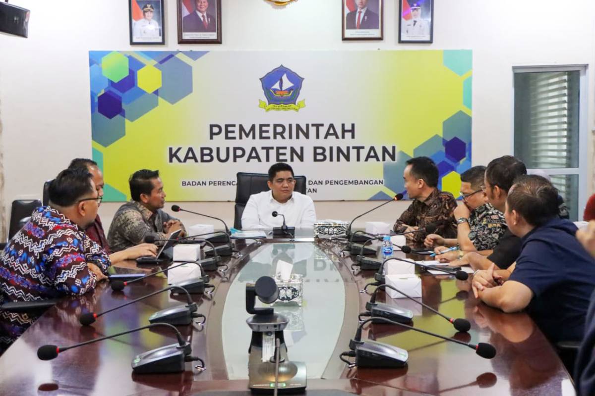 Bupati Roby Terima Audiensi Kepala KPP Pratama Bintan, Perkuat Sinergi Optimalisasi Penerimaan.