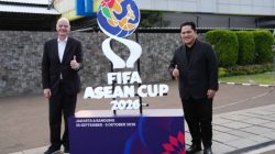 Presiden FiFA Gianni Infantino Tiba di Indonesia, Disambut Erick Thohir dan Bakal Saksikan Final FIFA ASEAN Cup 2026