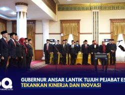 Gubernur Ansar Lantik Tujuh Pejabat Eselon II, Tekankan Kinerja dan Inovasi