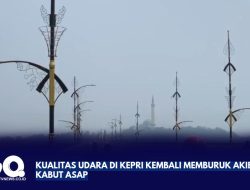 Kualitas Udara di Kepri Kembali Memburuk Akibat Kabut Asap