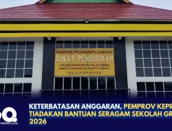 Keterbatasan Anggaran, Pemprov Kepri Tiadakan Bantuan Seragam Sekolah Gratis di 2026