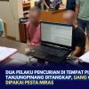 Dua Pelaku Pencurian di Tempat Pijat Tanjungpinang Ditangkap, Uang Curian Dipakai Pesta Miras