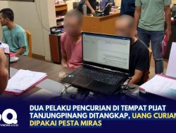 Dua Pelaku Pencurian di Tempat Pijat Tanjungpinang Ditangkap, Uang Curian Dipakai Pesta Miras