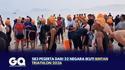 583 Peserta dari 32 Negara Ikuti Bintan Triathlon 2026